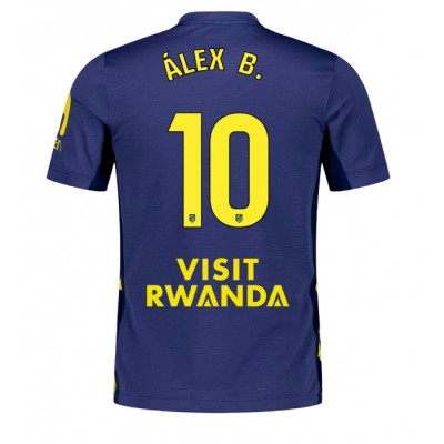 Atletico Madrid Alex Baena #10 Bortedrakt 2025-26 Kortermet Atletico Madrid Alex Baena #10 Bortedrakt 2025-26 Kortermet